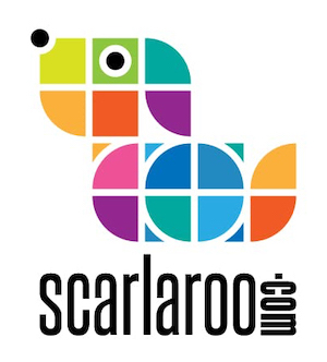 Scarlaroo Squeaky Dog Toys Logo